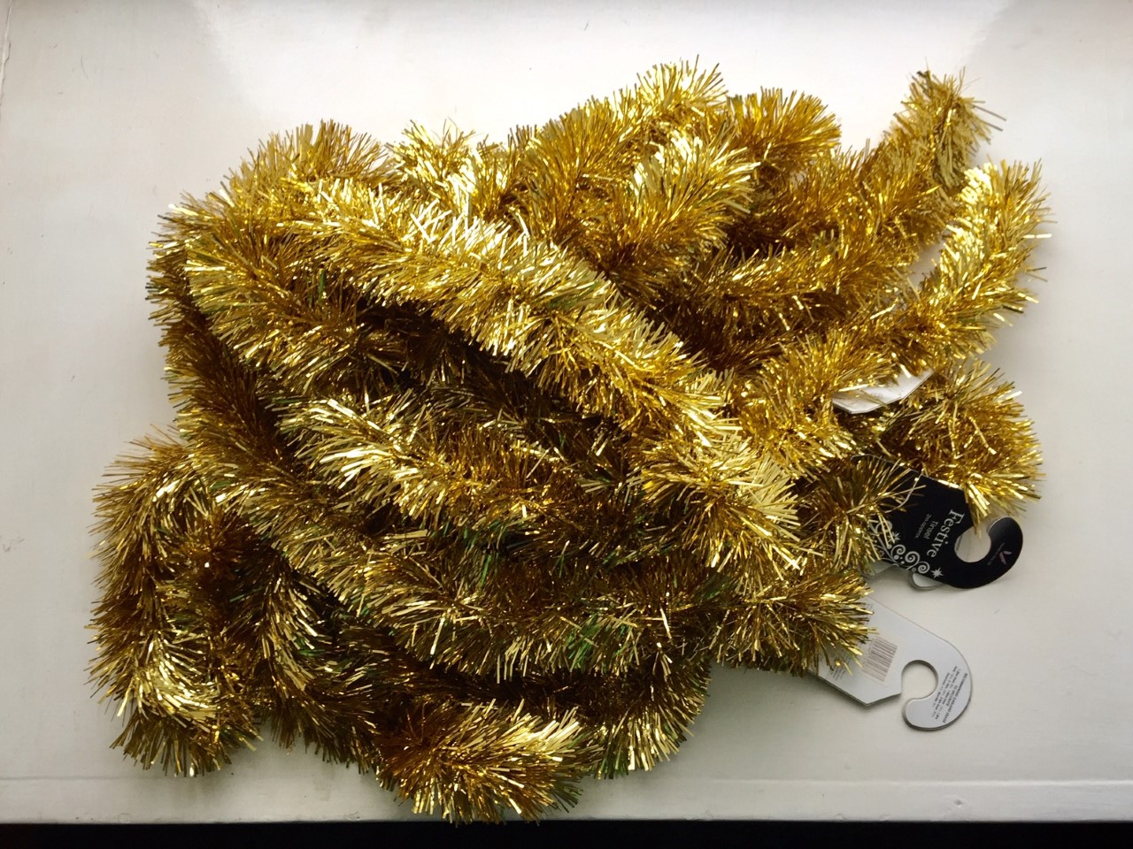 5 x strands Luxury Gold Christmas Tinsel Tree Decoration SPECIAL MULTI
